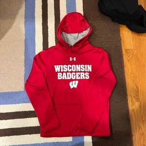 Under Armour | Shirts u0026 Tops | Youth Wisconsin Badger Under Armor Sweatshirt  Sz Xl | Poshmark